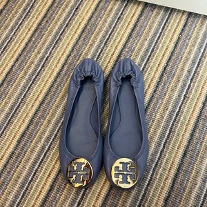 Periwinkle Reva Tory Burch flats size 9